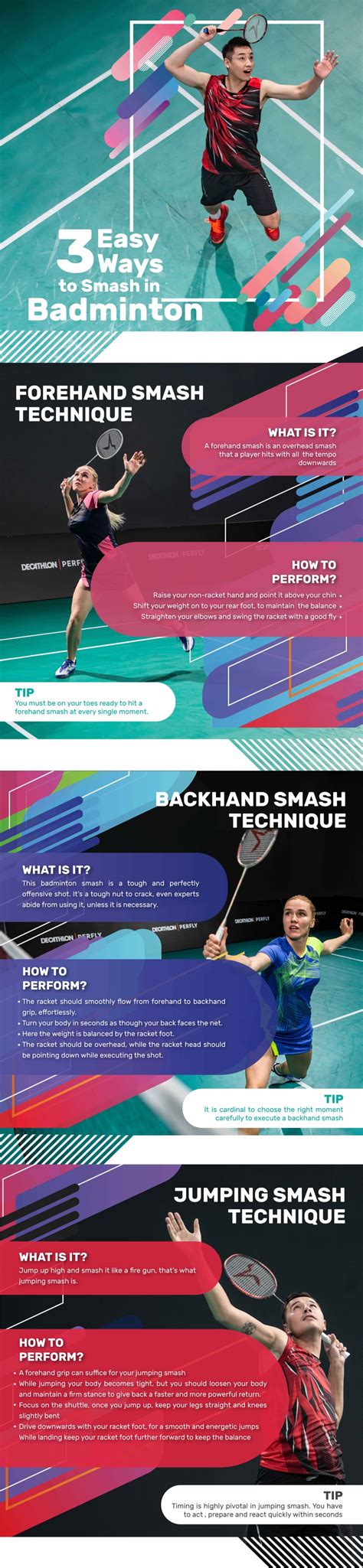 3 ways to Smash in Badminton