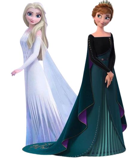 PNG Elsa y Anna by MikeMoon1990 on DeviantArt