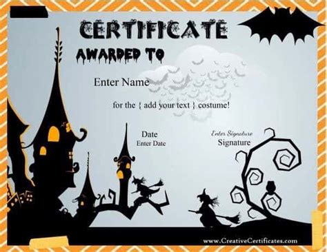 Free Halloween Costume Awards