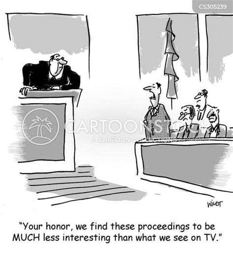 Courtroom Drama Cartoons and Comics - funny pictures from CartoonStock