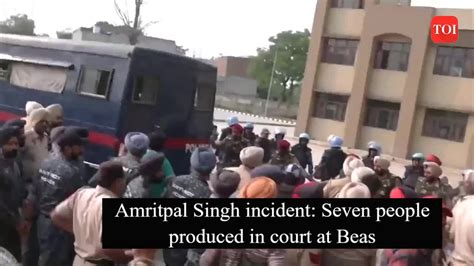 Amritpal Singh incident | News - Times of India Videos