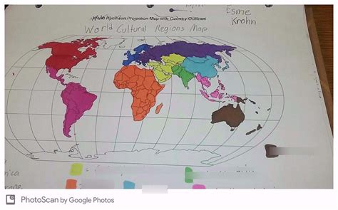 World Cultural Regions Map Diagram | Quizlet