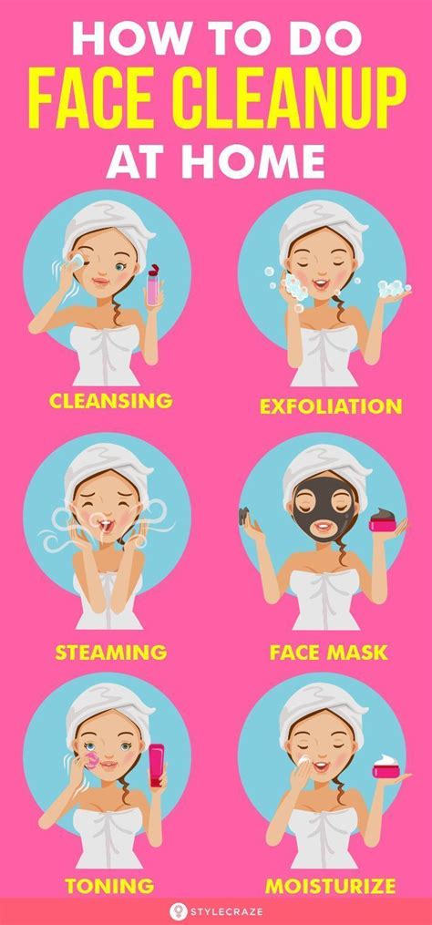 How To Clean Face At Home: 6 Simple Steps You Need To Follow | Clean ...