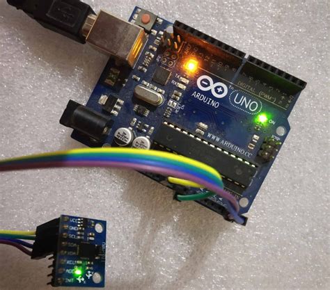 Interfacing MPU-6050 GY-521 Accelerometer Gyrometer with Arduino Uno