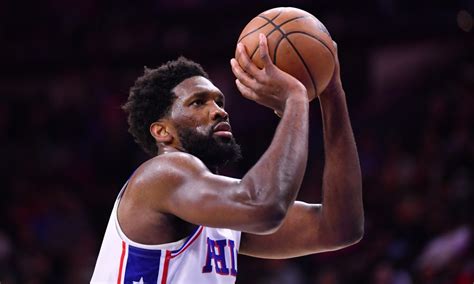 Joel Embiid reveals sometimes he can’t lift arm after win over Hawks