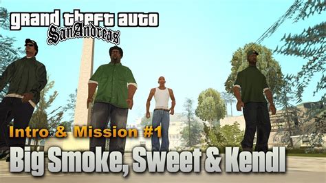 GTA SA mission 1 complete gameplay - YouTube