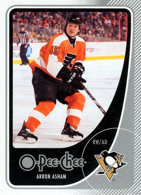 Arron Asham - Player's cards since 2010 - 2012 | penguins-hockey-cards.com