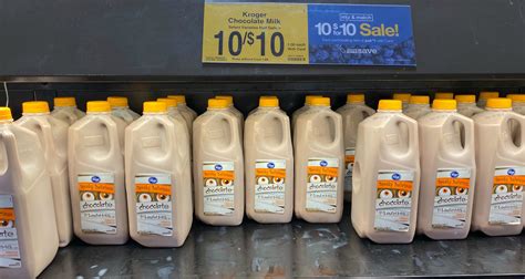 Kroger brand Chocolate Milk (1/2 gal) JUST $1.00! - Kroger Krazy