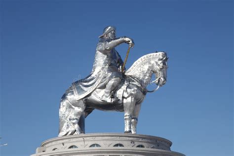 Genghis Khan Monument in Ulaanbaator, Mongolia Editorial Stock Image - Image of ulaanbaator ...