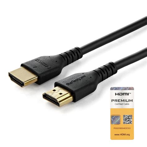 1m 4K Premium HDMI 2.0 Cable Durable 3ft - HDMI® Cables & HDMI Adapters