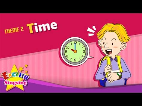 What Time Is It Song - For Kids gene…: English ESL video lessons