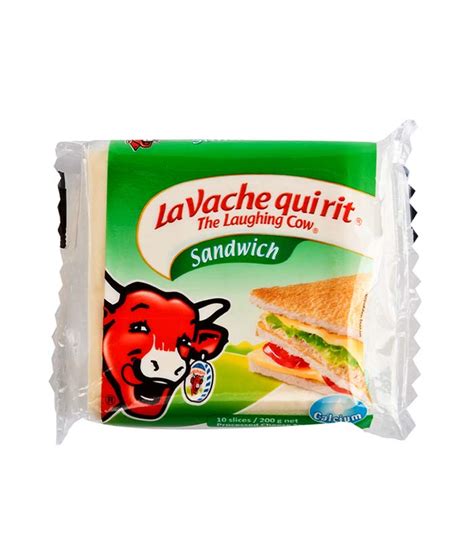 LaVache Quirit The laughing Cow Cheese Slice Sandwich 200g - DeGrocery.com