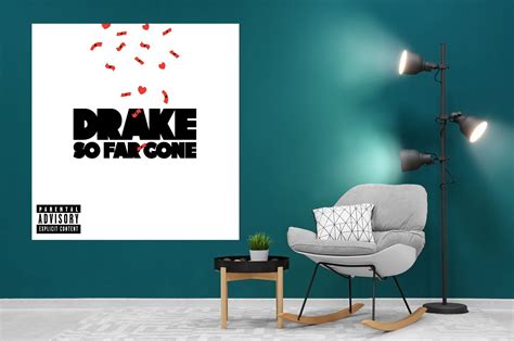 Drake Album Cover So Far Gone Music – Poster | Canvas Wall Art Print - Crowndiamon