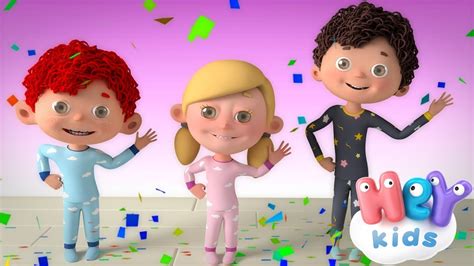 Looby Loo nursery rhyme + more Dance Songs for Kids 🎉 HeyKids - YouTube