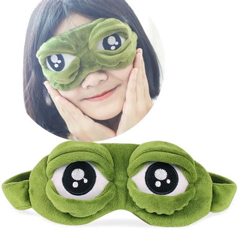 Cute Eyes Cover The Sad 3D Eye Mask Cover Sleeping Rest Sleep Anime Funny Gift F828-in Face Skin ...