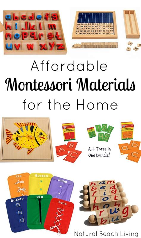 20+ Montessori Materials That Are Easy On Your Budget - Natural Beach Living