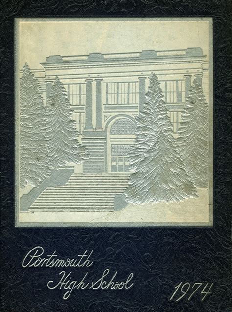 1974 yearbook from Portsmouth High School from Portsmouth, Ohio