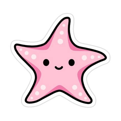 "Starfish" Sticker for Sale by littlemandyart | Pegatinas bonitas, Cosas lindas para dibujar ...