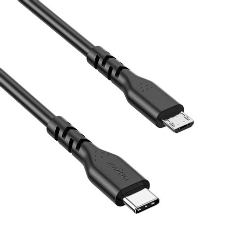 Fasgear USB C to Micro USB Cable 3ft/1m - 1 Pack USB 2.0 Type C to ...