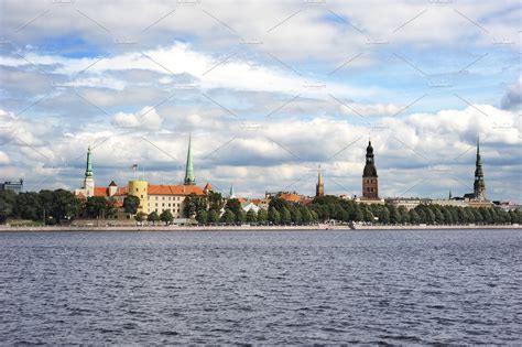 Riga skyline, Latvia | High-Quality Architecture Stock Photos ...