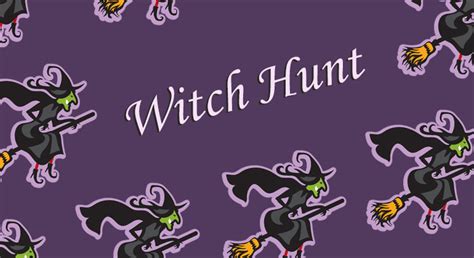 Witch Hunt Game