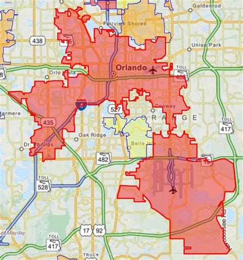 Crime map Orlando - Orlando crime map (Florida - USA)