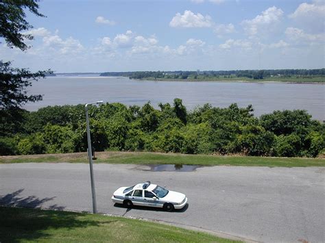 Mississippi River from Memphis' Metal Museum