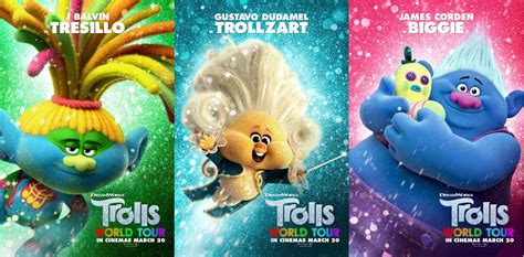 Rock N Roll Trolls World Tour Posters | Affiche Img