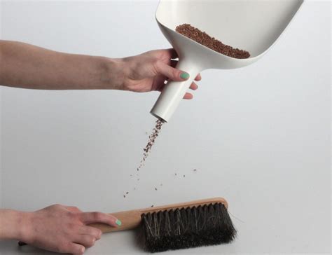 Featuring an innovative design, this dustpan allows you to gather ...