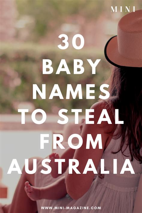 Australian Baby Names You'll Want to Steal for Your Future Kiddos | Baby names, Most beautiful ...