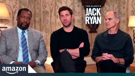 Jack Ryan Season 3 Cast Interview | Amazon News - YouTube