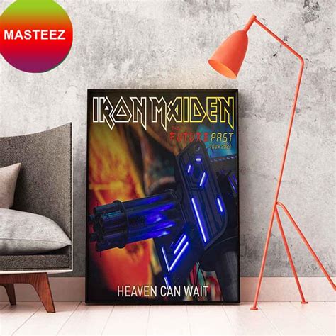 Iron Maiden Heaven Can Wait The Future Past Tour 2023 Home Decor Poster-Canvas - Masteez