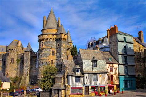 The castle of Vitré, Brittany : europe