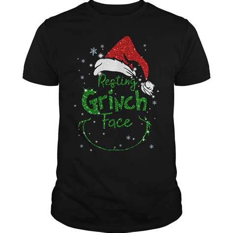 Christmas resting Grinch face shirt - babybeerholy.over-blog.com ...