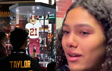 Sean Taylor's Daughter Reacts To Her Father's Memorial (VIDEO)