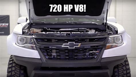 What?! This Chevy Colorado ZR2 Is Packing 720 Horsepower with a ...