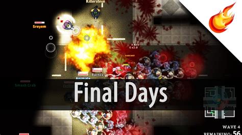 FINAL DAYS - Top-Down Multiplayer Zombie Shooter - YouTube