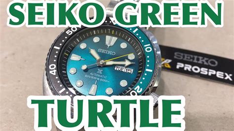 SEIKO GREEN TURTLE LIMITED EDITION SRPB01K1 SRPB01 - YouTube