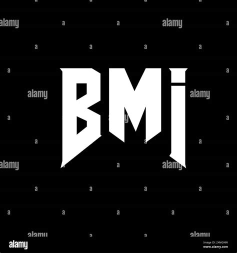 BMI letter logo design for technology company. BMI logo design black ...