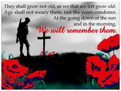 Remembrance Day Poems - Poems of Remembrance and Honour