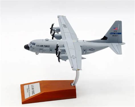 1:200 US Air Force C-130 Hercules transport aircraft Alloy aircraft model Simulation limit ...