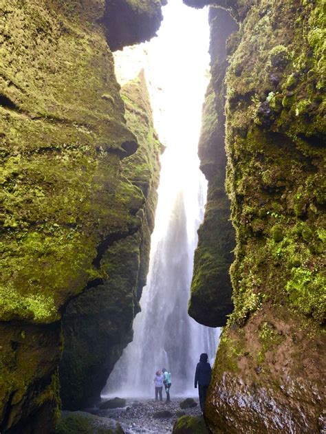 Cave Waterfall Iceland | Seljalandsfoss Waterfall