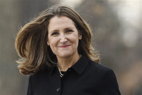 Canada’s Deputy PM Chrystia Freeland to visit India for G20 finance ...