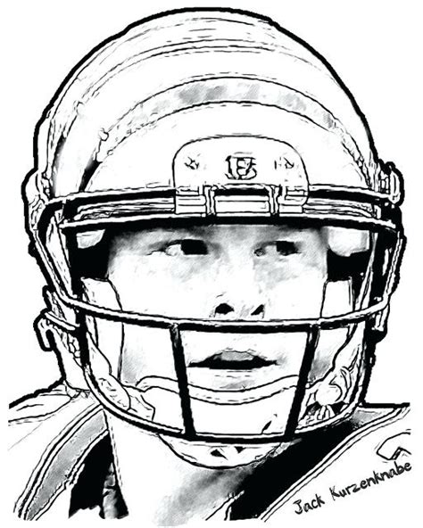 Cincinnati Bengals Coloring Pages at GetColorings.com | Free printable ...