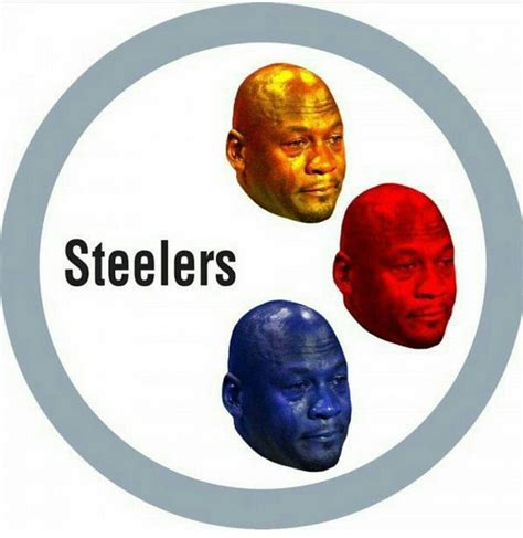 Here's a look at the 2017 Steelers logo #cryingjordanface | Memes ...