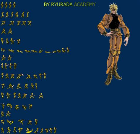 Dio Ova 1993 Sprite Sheet Jus by ryudara323 on DeviantArt