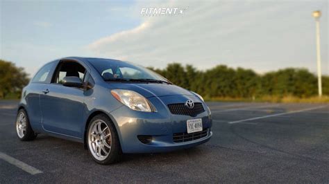 2007 Toyota Yaris Base With 17x7 Enkei Rpf1 And Michelin, 51% OFF