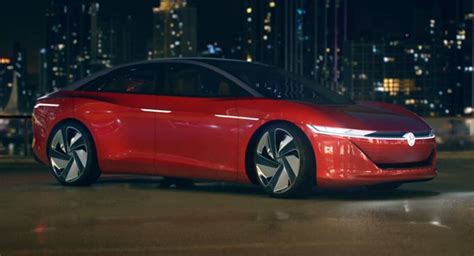 Volkswagen I.D. Vizzion Concept Hits The Road Prior To China Debut ...