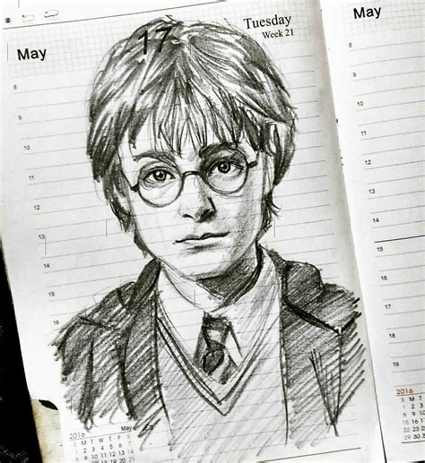 How To Draw Harry Potter Scar On Face