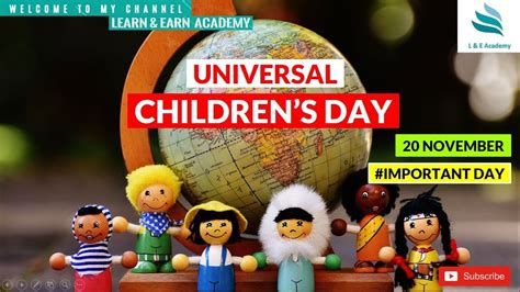 Universal Children's Day ? - YouTube